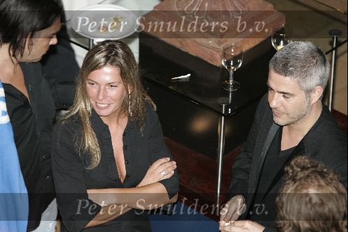 Scheveningen 2 juli 2004
 Kurhaus feest  .Alessandro Safina betrapt met zijn vriendin Manon