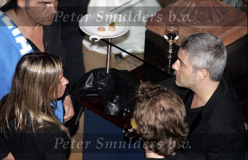 Scheveningen 2 juli 2004
 Kurhaus feest  .Alessandro Safina betrapt met zijn vriendin Manon