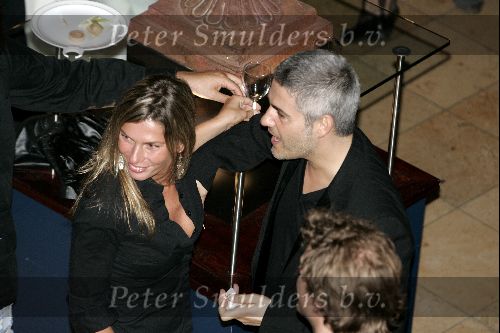 Scheveningen 2 juli 2004
 Kurhaus feest  .Alessandro Safina betrapt met zijn vriendin Manon