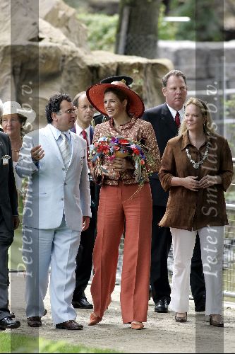Amsterdam 1 juli 2004
Maxima in Artis met Hester Maij