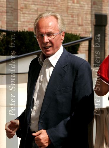 Amsterdam 30 july 2004
Sven Goran Eriksson arriving at the hilton hotel in amsterdam.