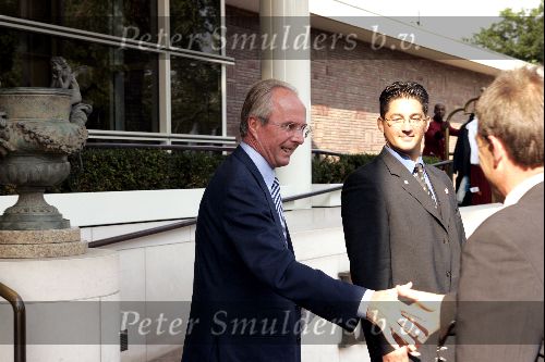 Amsterdam 30 juli 2004
Sven Goran Eriksson leaves the Hilton Hotel.