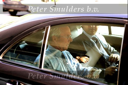 Amsterdam 30 juli 2004
Sven Goran Eriksson leaves the Hilton Hotel.