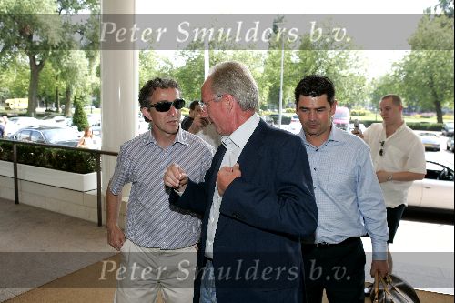 Amsterdam 30 july 2004
Sven Goran Eriksson in the hilton hotel in amsterdam.