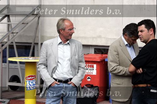 Amsterdam 31 juli 2004
Sven Goran Eriksson together with David Dein