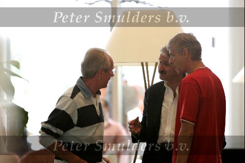 Amsterdam 31 juli 2004
Sven Goran Erikssontogether with Arsene Wenger in  the hilton hotel
