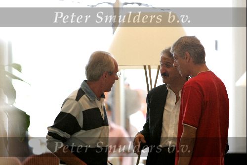 Amsterdam 31 juli 2004
Sven Goran Erikssontogether with Arsene Wenger in  the hilton hotel