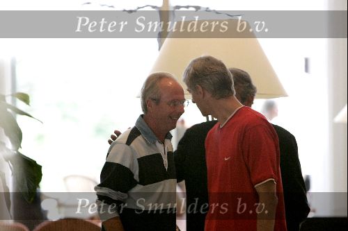 Amsterdam 31 juli 2004
Sven Goran Erikssontogether with Arsene Wenger in  the hilton hotel