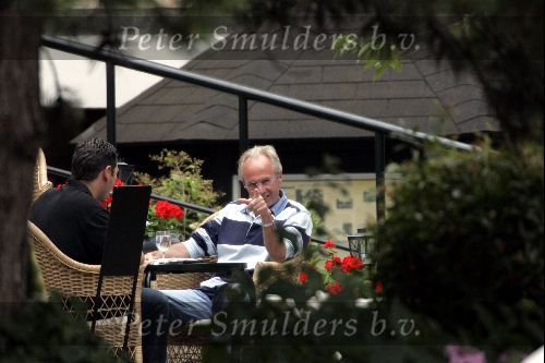 Amsterdam 31 juli 2004
Sven Goran Eriksson having lunch at  the hilton hotel