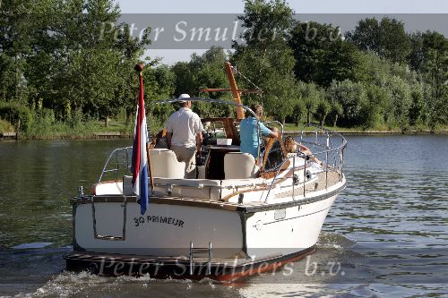Nigtevecht 19 juni 2005
Jerry Schuiten met een interboat op de vecht.
Peter Smulders bv