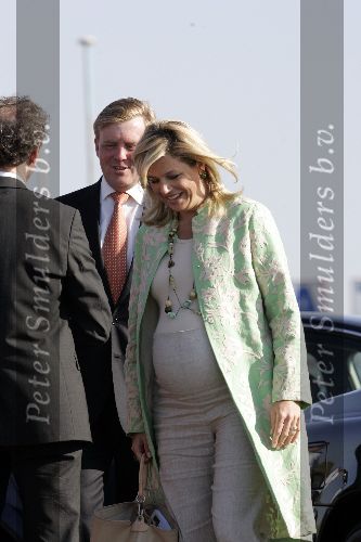 Scheveningen 9 juni 2005
Maxima  zwanger en Prins Willem Alexander bij strandtent Wij.
Feestje van Wapem. paul Rosemuller
Peter Smulders bv