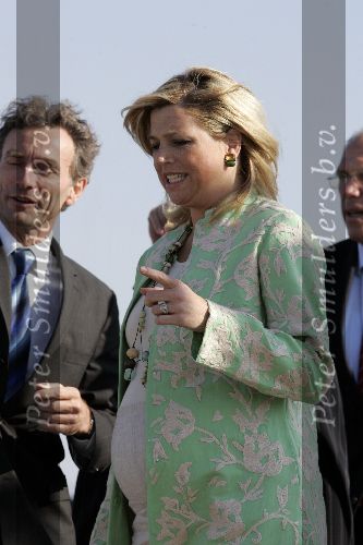 Scheveningen 9 juni 2005
Maxima  zwanger en Prins Willem Alexander bij strandtent Wij.
Feestje van Wapem. paul Rosemuller
Peter Smulders bv