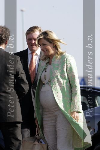 Scheveningen 9 juni 2005
Maxima  zwanger en Prins Willem Alexander bij strandtent Wij.
Feestje van Wapem. paul Rosemuller
Peter Smulders bv