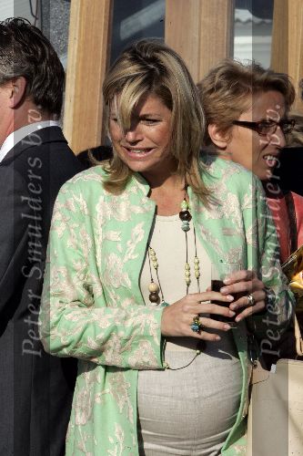 Scheveningen 9 juni 2005
Maxima  zwanger en Prins Willem Alexander bij strandtent Wij.
Feestje van Wapem. paul Rosemuller
Peter Smulders bv