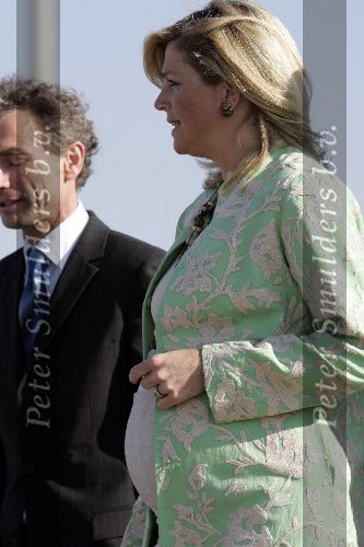 Scheveningen 9 juni 2005
Maxima  zwanger en Prins Willem Alexander bij strandtent Wij.
Feestje van Wapem. paul Rosemuller
Peter Smulders bv