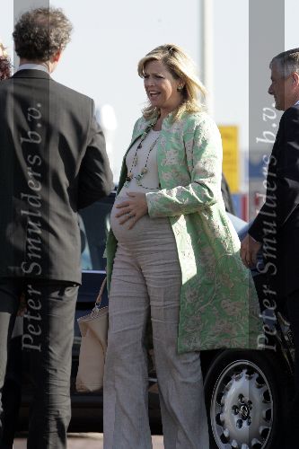 Scheveningen 9 juni 2005
Maxima  zwanger en Prins Willem Alexander bij strandtent Wij.
Feestje van Wapem. paul Rosemuller
Peter Smulders bv