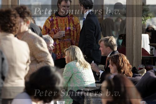 Scheveningen 9 juni 2005
Maxima en Prins Willem Alexander bij strandtent Wij.
Feestje van Wapem.
Peter Smulders bv