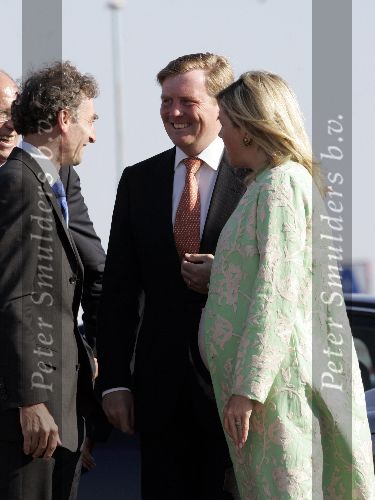 Scheveningen 9 juni 2005
Maxima  zwanger en Prins Willem Alexander bij strandtent Wij.
Feestje van Wapem. paul Rosemuller
Peter Smulders bv