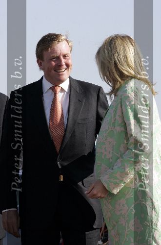 Scheveningen 9 juni 2005
Maxima  zwanger en Prins Willem Alexander bij strandtent Wij.
Feestje van Wapem. paul Rosemuller
Peter Smulders bv