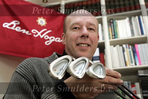 Paul Groen, importeur van BEN HOGAN Golfclubs