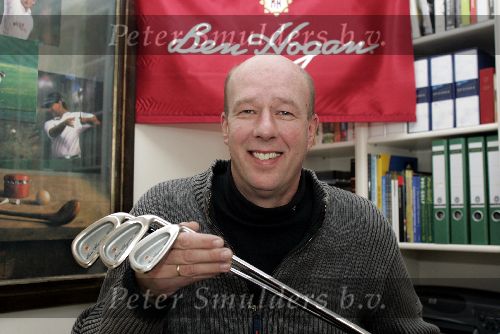Paul Groen, importeur van BEN HOGAN Golfclubs