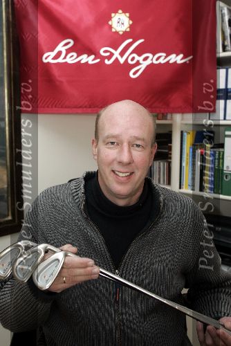 Paul Groen, importeur van BEN HOGAN Golfclubs