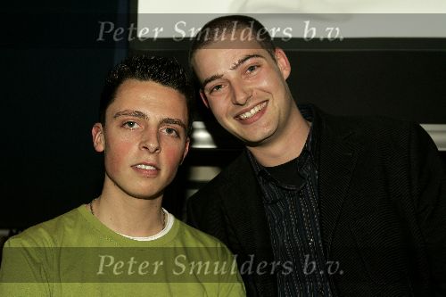 Amsterdam 1 maart 2005
Feestje van Gotcha met Georgina Verbaan.
Lange Frans en Baas B
Peter Smulders bv