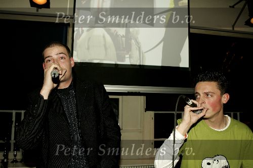 Amsterdam 1 maart 2005
Feestje van Gotcha met Georgina Verbaan.
Lange Frans en Baas B
Peter Smulders bv