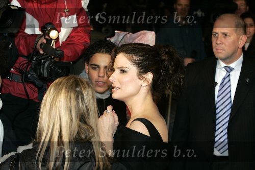Amsterdam 11 maart 2005
Premiere Miss Congeniality 2 in TUSCHINSKI .
Sandra Bullock  en Frank Schmitt 
Peter Smuders bv