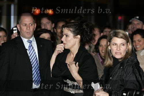 Amsterdam 11 maart 2005
Premiere Miss Congeniality 2 in TUSCHINSKI .
Sandra Bullock  en Frank Schmitt
Peter Smuders bv