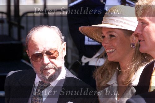 Den Haag 19 mei 2001
Laurentien Brinkhorst en Prins Constantijn trouwen voor de kerk.
Prins Bernhard en Maxima