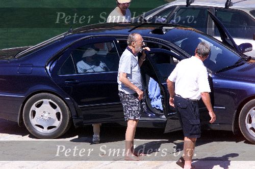 Porto Ercole 2 augustus 2000
Prins Bernhard , Prinses Christina  op vakantie met de Jumbo 6