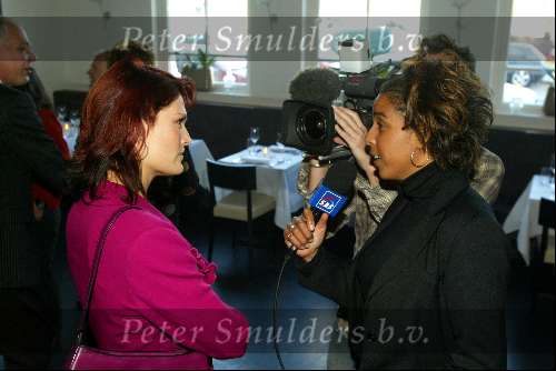 Amsterdam 27 oktober 2003
Presentatie 10 jaar jewels & Watches
Anouk van Nes