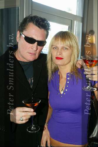 Amsterdam 27 oktober 2003
Presentatie 10 jaar jewels & Watches
Barry Hay met vrouw