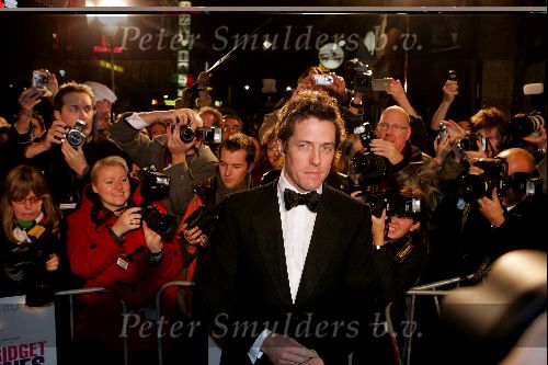 Amsterdam 8 november 2004
Bridget Jones Diary  acteurs Renee Zellweger Hugh Grant en Colin Firth bij premiere in tuschinski
