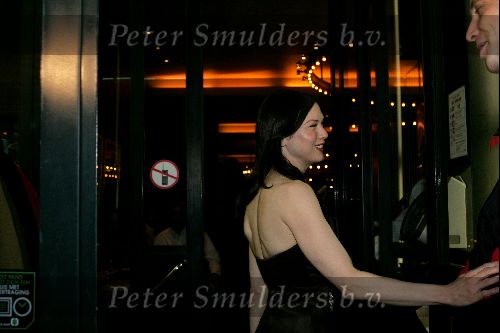 Amsterdam 8 november 2004
Renee Zellweger eten bij le Garage.