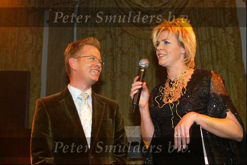 Amsterdam 6 oktober 2003
Beau Monde Awards 
John Lukken en Irene Moors