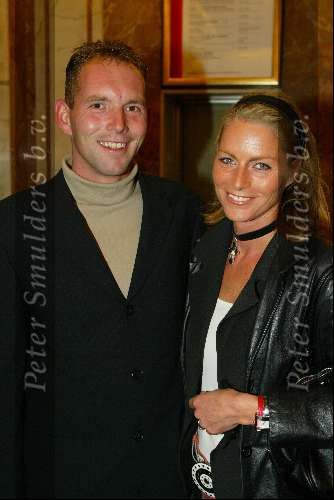 Amsterdam 14 oktober 2003
Premiere in carre amsterdam
Milika Peterzon met een vriend