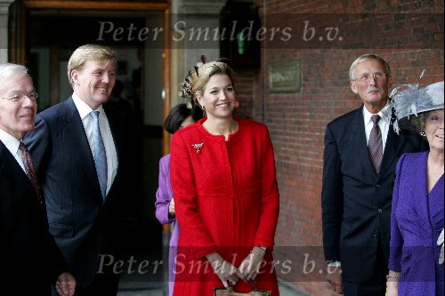 Den Haag 20 oktober 2004
Prinses Maxima bij Raad v State. Maxima en Prins Willem Alexander