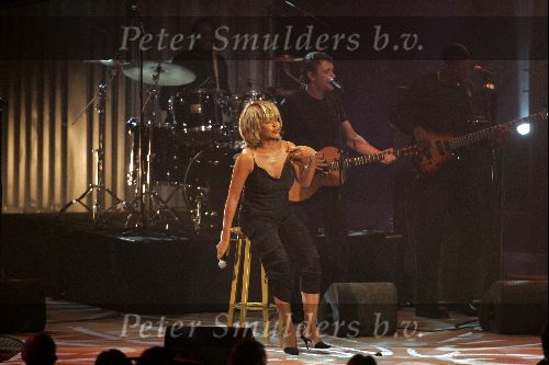 Amsterdam 21 oktober 2004
Uitreiking van de televizierring in HMH.
Tina Turner
