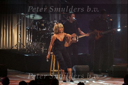 Amsterdam 21 oktober 2004
Uitreiking van de televizierring in HMH.
Tina Turner