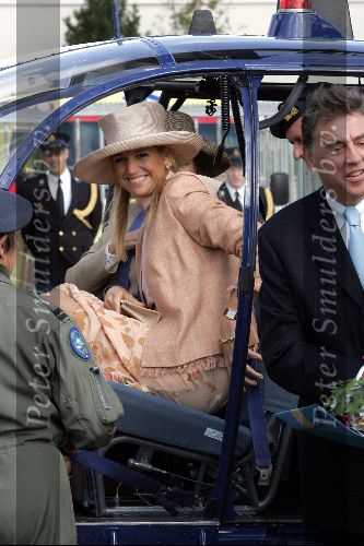 Heerenveen 14 september 2004
Maxima bij Batavus voor 1000000 e fiets. Maxima met Ed Nijpels
