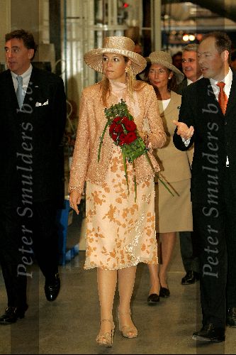 Heerenveen 14 september 2004
Maxima bij Batavus voor 1000000 e fiets. Maxima met Ed Nijpels