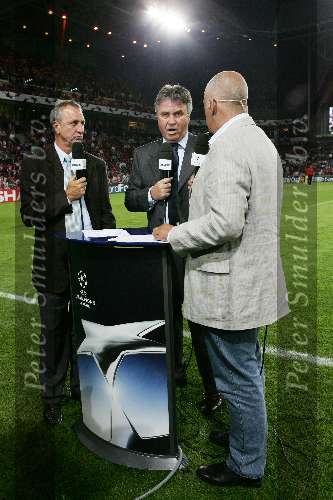 PSV Schalke 04 Eindhoven 1-0 interview studio sport Johan Cruif Jack v Gelder