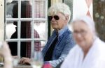 Laren 23 juni 2026
Ad Visser met zijn vrouw op terras bij t Bonte paard in Laren .