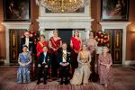 Amsterdam, 17 Juni 2026 Keizer Naruhito, keizerin Masako van Japan, Koning Willem Alexander Koningin Maxima Prinses Amalia en Prinses Ariane tijdens het staatsbanket in het Koninklijk Paleis Amsterdam. 

Naruhito brengt een driedaags staatsbezoek aan Nederland.

