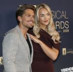 Leusden 20 mei 2026
Andre Hazes en zijn vriendin Noa Braaf voor het eerst samen op een rode loper tijdens het Musicalawards Gala bij AFAS>