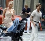 Nieuwegein 27 juni 2026
Andre Hazes en zijn vriendin Noa Braaf komen aan bij Wills voor de trouwerij van haar vader Denny Braaf . Ook de camera van hun real lif soap is aanwezig 