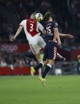 Amsterdam, 2 Mei 2026
Kompetitiewedstrijd AJAX-PSV, eindstand 2-2
Anton Gaaei met Joel v d Berg