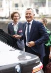 Amsterdam 3 juni 2026
Koning Willem Alexander en Koningin Maxima arriveren bij Carre  voor het Holland festival . Arthur v Dijk ontvangt ze .